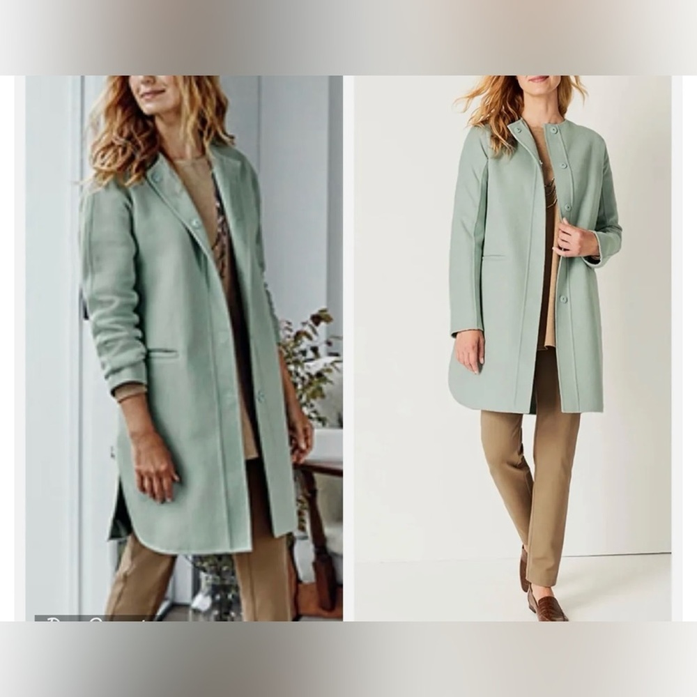 New!J.Jill Community | Layering wool coat Petite size XLP